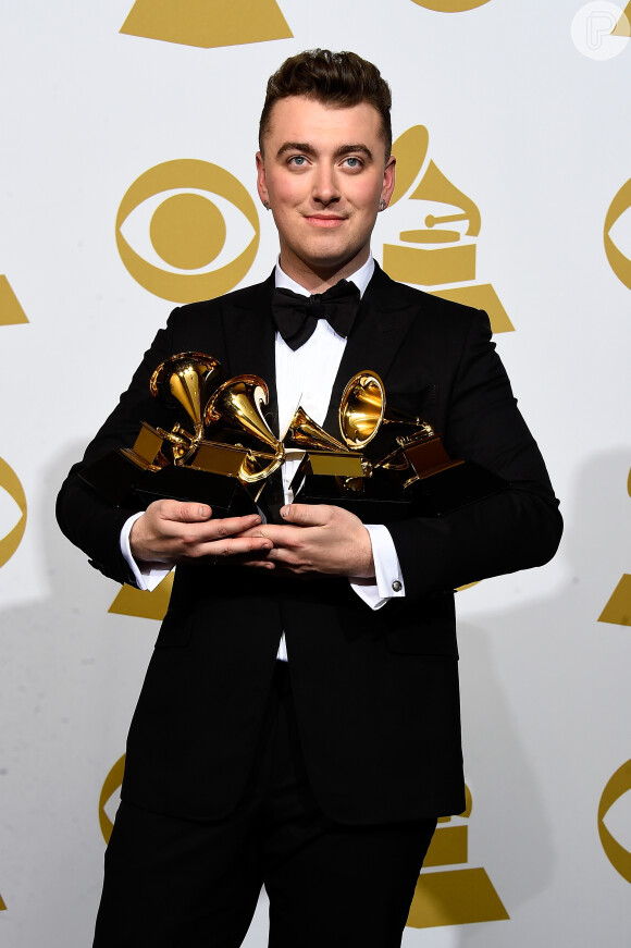 Sam Smith ganhou quatro Grammys em 2015
