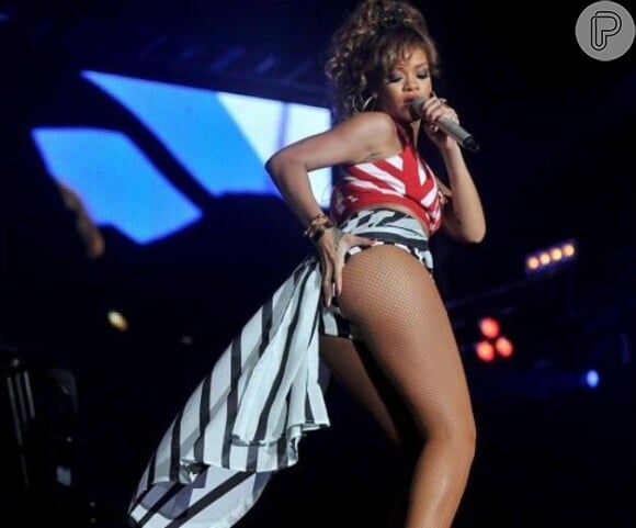 Rihanna se apresentou no Rock in Rio em 2011