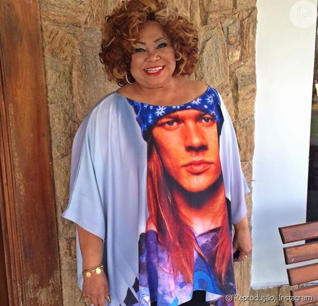 Axl Rose agradece Alcione por usar blusa com rosto dele no Rock in Rio ...