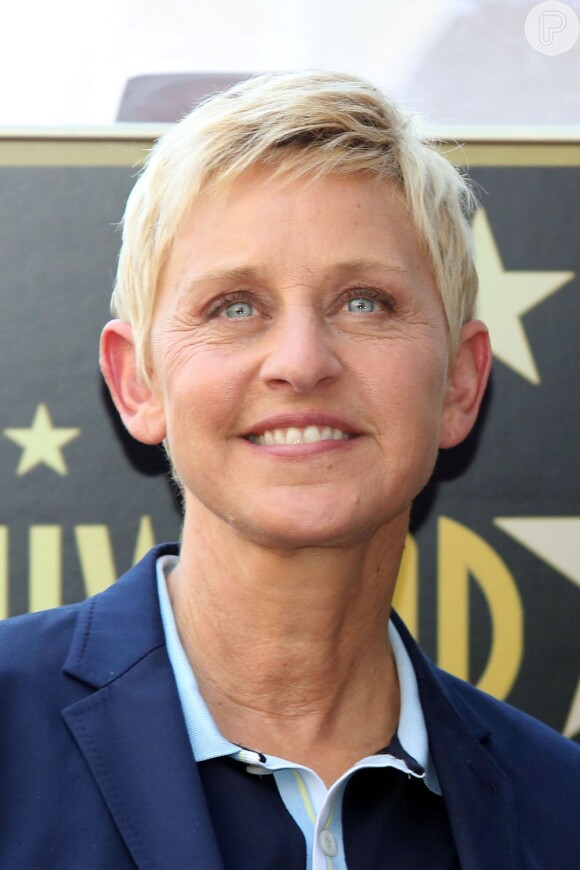 Ellen apresenta o 'Ellen DeGeneres Show', exibido no Brasil pelo canal a cabo GNT desde outubro de 2011