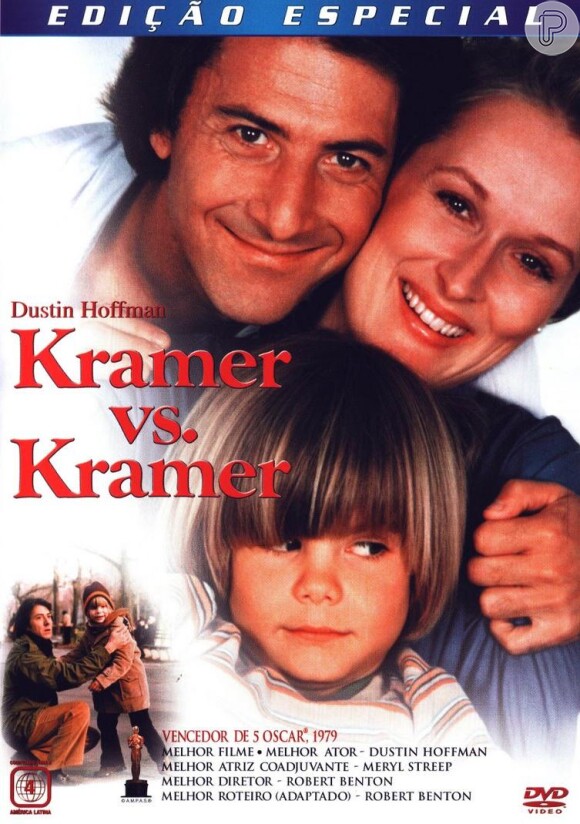 Junto com Maryl Streep, o aniversariante participou do filme 'Kramer vs. Kramer'. O enredo se baseia na pós separação de um casal, pai e filho pequeno têm que aprender a se virar sozinhos. Mas a briga pela custódia da criança vira o foco central com o retorno da mãe