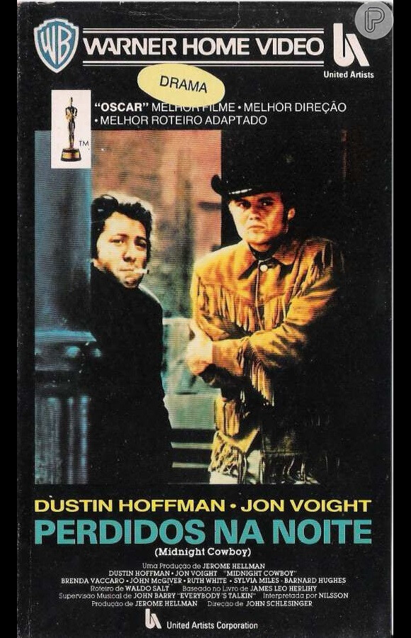 'Em Perdidos na Noite', de 1969, Dustin interpreta um aliciadores de garotos de programa na cidade de Nova York