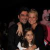 Junno Andrade, Xuxa e Luana, filha do ator com a modelo Giuliana Masvieiro, possuem uma relação ótima e feliz