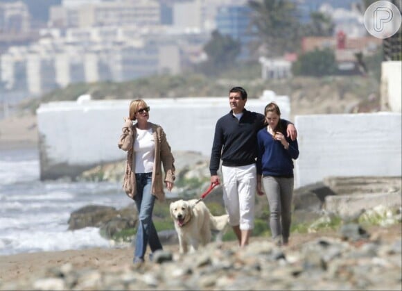 Antonio Banderas é casado com a atriz Melanie Griffith e juntos eles têm uma filha, Stella