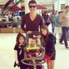 Rodrigo Faro é pai de Clara, de 8 anos, Maria, de 5, e Helena, de apenas 7 meses