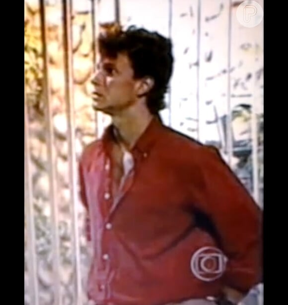 Marcello Novaes atuou pela primeira vez na TV como André, na novela 'Vale Tudo', em 1988