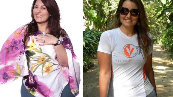 Renata Celidonio perde 60 kg e quer se livrar de mais 20kg: 'Ainda estou obesa'