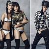 Animal print e corte masculino marcam a nova coleção de Rihanna