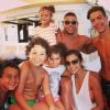 Ronaldo curte férias com os filhos e com a namorada, Paula Morais, em Ibiza