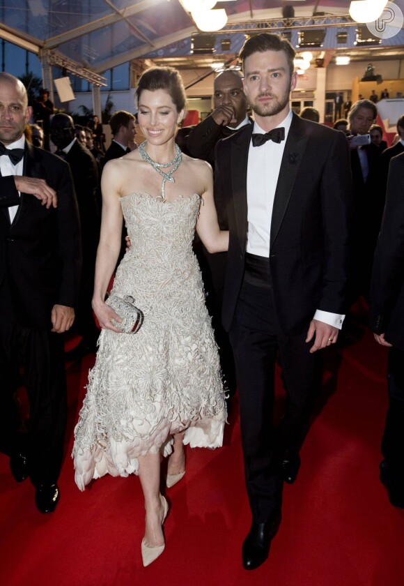 Justin Timberlake é casado com a atriz Jessica Biel