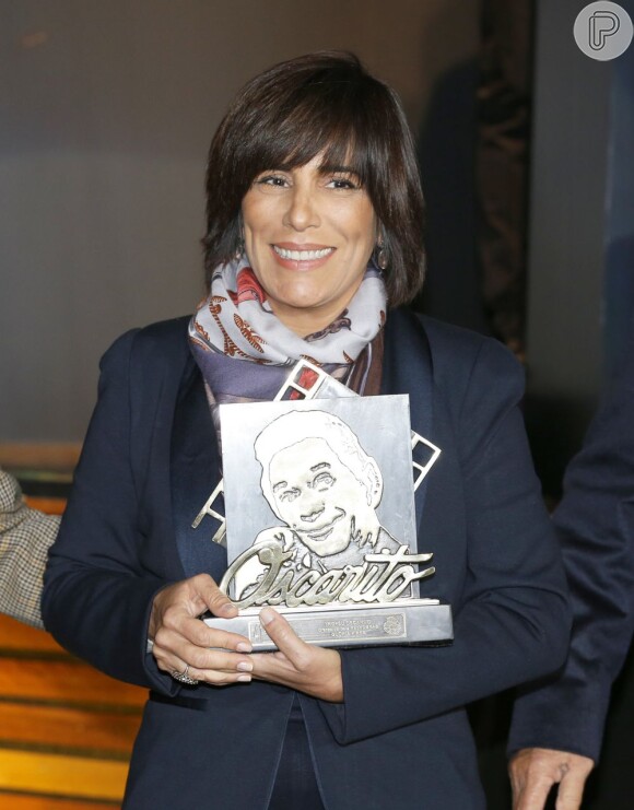 No 41º Festival de Gramado, Gloria Pires foi homenageada e recebeu o troféu Oscarito, entregue a grandes atores do cinema nacional