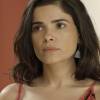 Tóia (Vanessa Giácomo) fica sabendo por Adisabeba (Susana Vieira) que ela é 'uma mina de ouro' para a facção e por isso está sendo perseguida, na novela 'A Regra do Jogo', em desembro de 2015