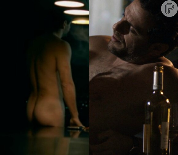 A nudez de Rodrigo Lombardi em 'Verdades Secretas' rendeu elogios dos internautas: 'Bumbum lindo'