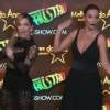 Claúdia Leitte e Ivete Sangalo mostraram que estavam com a coreografia de 'Bang', de Anitta, ensaiada no Troféu 'Melhores do Ano' do 'Domingão do Faustão