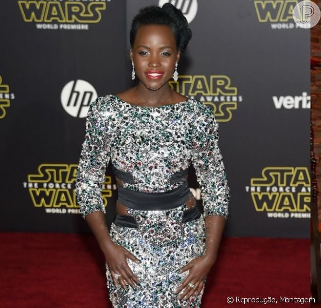 Lupita Nyong O Brilha Em Premiere Mundial De Star Wars Em Los Angeles Fotos Purepeople