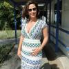 Guilhermina Guinle revelou em entrevista que descobriu que estava grávida após perceber o aumento do tamanho dos seios, no início deste ano