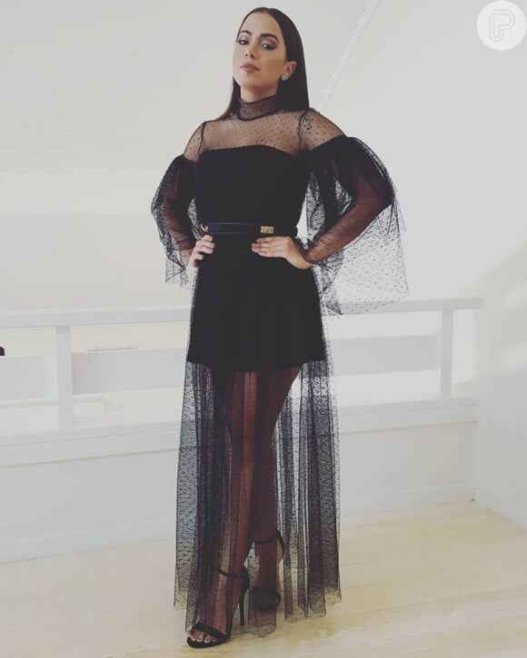 Anitta usou um look que dividiu opiniões no "Melhores do Ano"