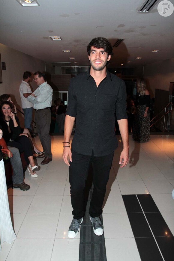 Kaká não posou para fotos ao lado de Vanessa Ribeiro, apontada como sua suposta namorada