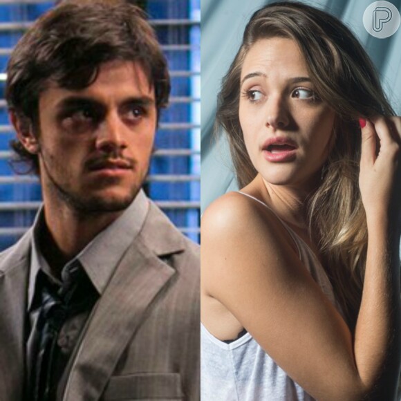Jonatas (Felipe Simas) fica sabendo que Cassandra (Juliana Paiva) o dopou e a confronta, na novela 'Totalmente Demais', em dezembro de 2015