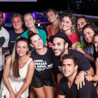 Grazi Massafera, Luciano Huck e outros famosos curtem show de Thiaguinho no Rio