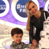 A apresentadora, de 42 anos, é mãe de Artur de 4 - fruto de seu relacionamento com João Marcelo Bôscoli