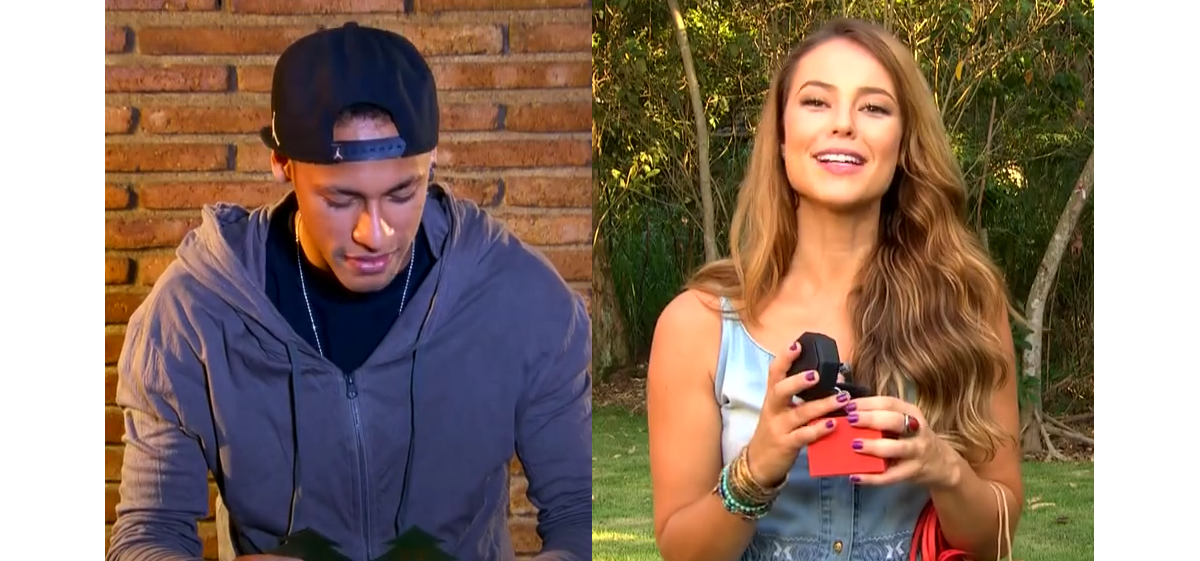 Foto: Neymar tirou Paolla Oliveira e presenteou a atriz com par de