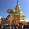 Fábio tem visitado templos budista