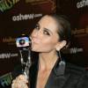 Giovanna Antonelli venceu o troféu Melhores do Ano, do 'Domingão do Faustão'