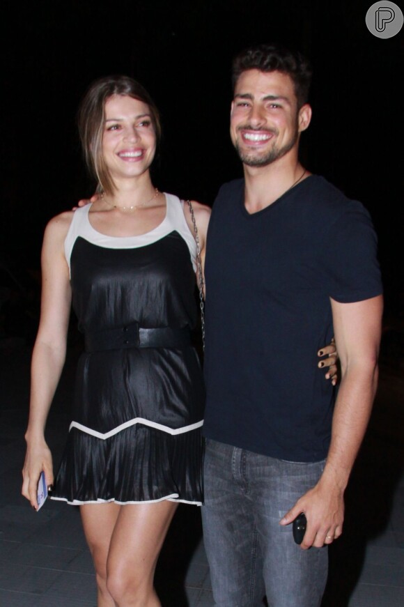 A atriz Grazi Massafera e seu marido, o ator Cauã Reymond