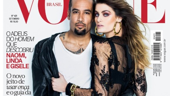 Isabelli Fontana posa com Ben Harper em editorial inspirado no Rock in Rio 2013