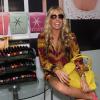 Adriane Galisteu lançou linha de esmaltes na 'Beauty Fair', no Expo Center Norte, São Paulo