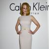 Nicole Kidman participa do desfile da Calvin Klein, em Nova York, após atropelamento