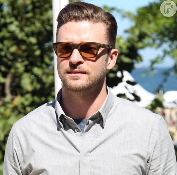 Justin Timberlake também divulgou o filme 'Aposta Máxima' durante a passagem pelo país
