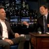 Ben Affleck e Jimmy Fallon deram boas risadas durante a entrevista