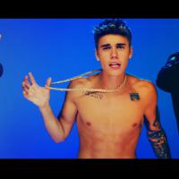 Justin Bieber fica sem camisa no clipe 'Lolly', do rapper Maejor Ali