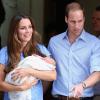 Kate Middleton, Príncipe William e o bebê real, Príncipe George, vão viajar ao redor do mundo