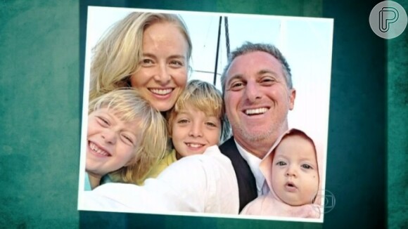 Luciano Huck e Angélica são pais de Joaquim, Benício e Eva