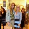 A modelo Mariana Weickert e Giovanna Ewbank, atriz de 'Joia Rara', prestigiaram o lançamento da loja Longchamp, no shopping Cidade Jardim, em São Paulo, na noite desta terça-feira, 8 de outubro de 2013
