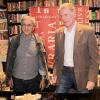 Caetano Veloso prestigia o lançamento do livro "Cartas de Marear - Impressões de Viagem, Caminhos de Criação" do cenógrafo Hélio Eichbauer, na Livraria Travessa, no Shopping Leblon, RJ, em 9 de outubro de 2013