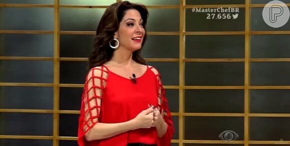 Ana Paula Padrão também é costumeiramente criticada por suas roupas no 'MasterChef Brasil'