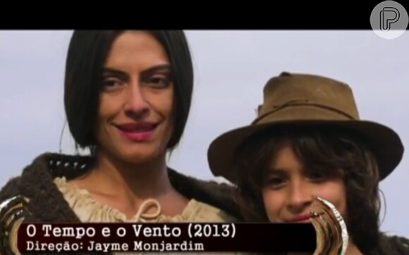 A personagem Ana Terra, foi vivida pela mãe de Cleo, a atriz Glória Pires na televisão