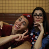 Biel ficou com Nah Cardoso, a youtuber contratada para fazer seu par romântico no clipe de 'Química'