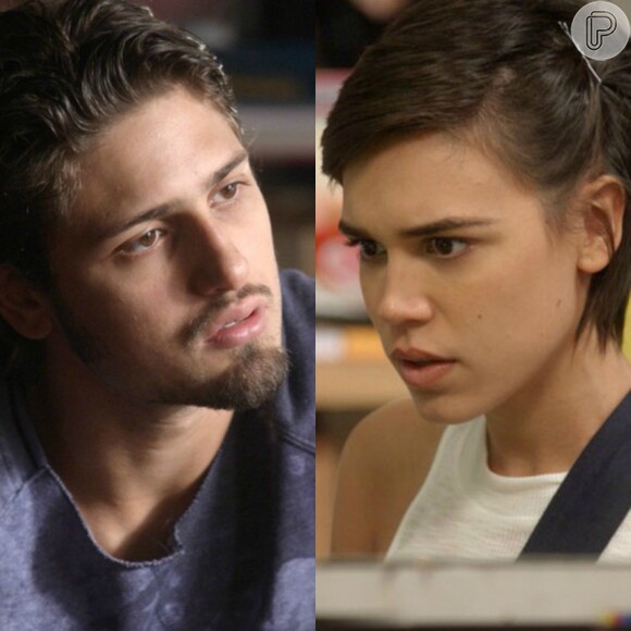 Leila (Carla Salle) procura Rafael (Daniel Rocha) para pedir ajuda para desmascarar Carolina (Juliana Paes) e percebe que ele está doente, na novela 'Totalmente Demais'