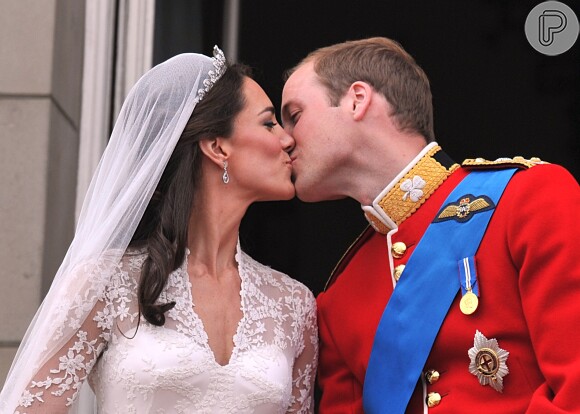 Kate Middleton e Príncipe William se casaram em 29 de abril de 2011, na abadia de Westminster, em Londres.