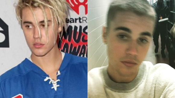 Justin Bieber adota cabelo raspado e agita web: 'Finalmente'. Fotos!