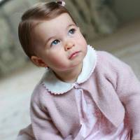 Princesa Charlotte, filha de William e Kate Middleton, esbanja fofura em fotos