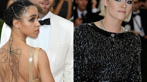 Kristen Stewart chega sozinha e Robert Pattinson vai com FKA Twigs ao Met Gala