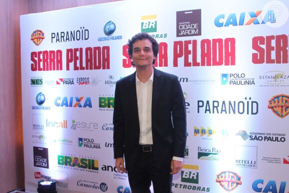 Wagner Moura no lançamento do filme 'Serra Pelada', em São Paulo, na noite desta segunda-feira, 14 de outubro de 2013