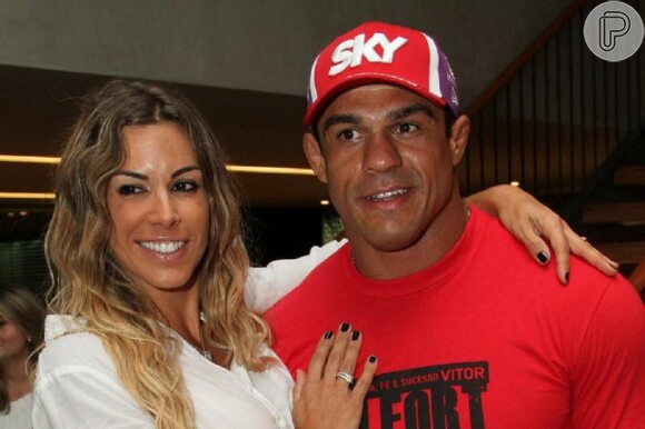 Joana Prado é casada desde 2003 com Vitor Belfort