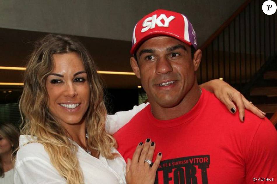 Joana Prado é casada desde 2003 com Vitor Belfort